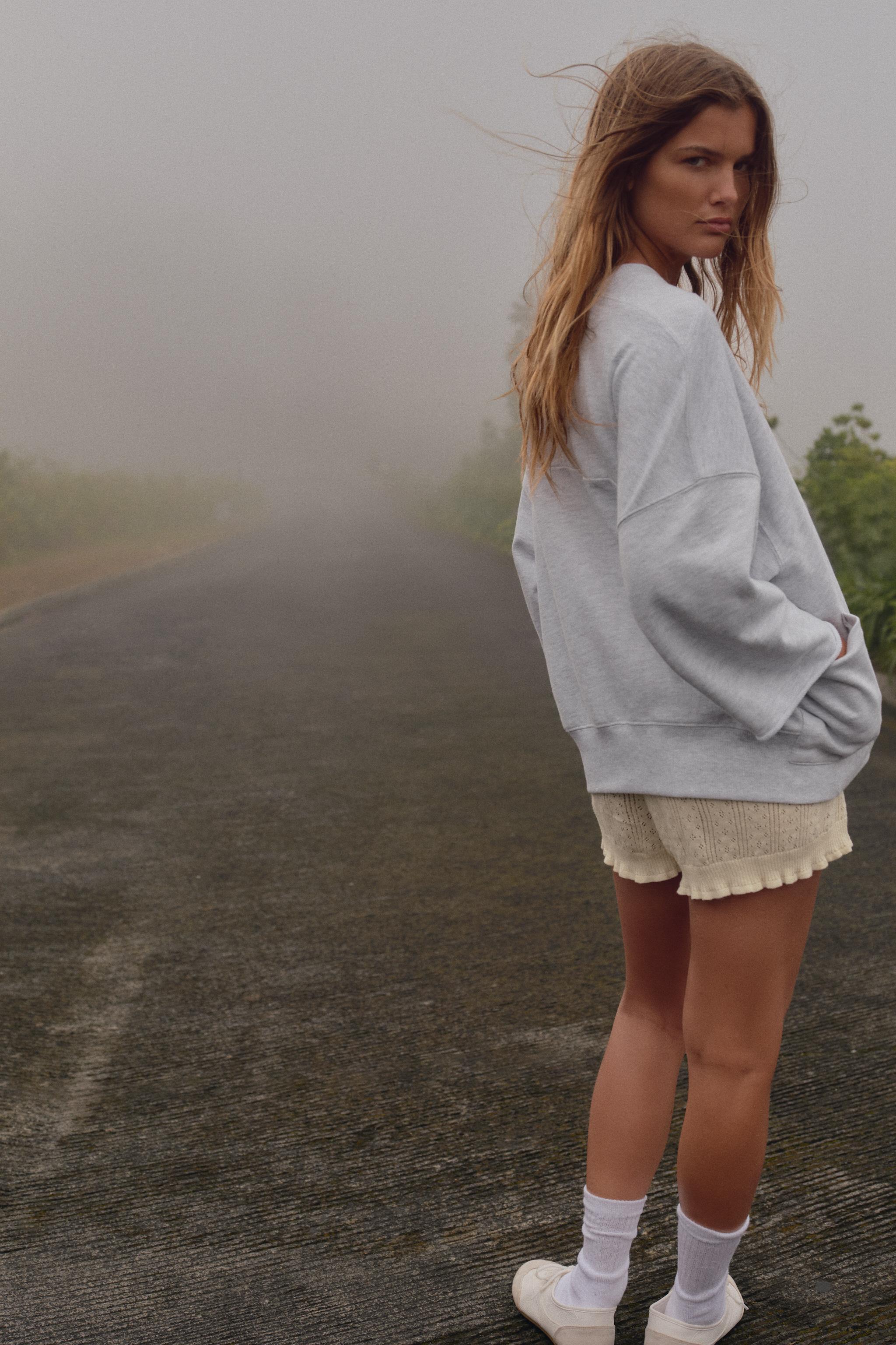 SWEAT EFFET DÉLAVÉ
